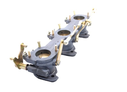 MFI 节气门体完整。保时捷 911E 2.0ltr 1969 - 90111000100, 90111000200